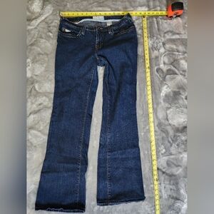 Baby Phat Dark Blue Flare Jeans